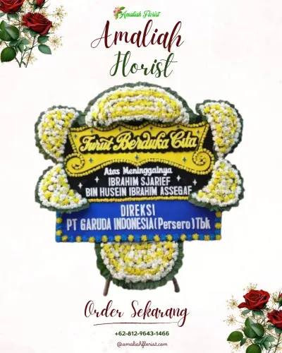 Papan Bunga Duka di Kesawan
